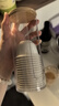 八千行一次性功夫茶杯茶具60ml稻壳茶杯高档加厚耐热品茗茶杯 192只 实拍图
