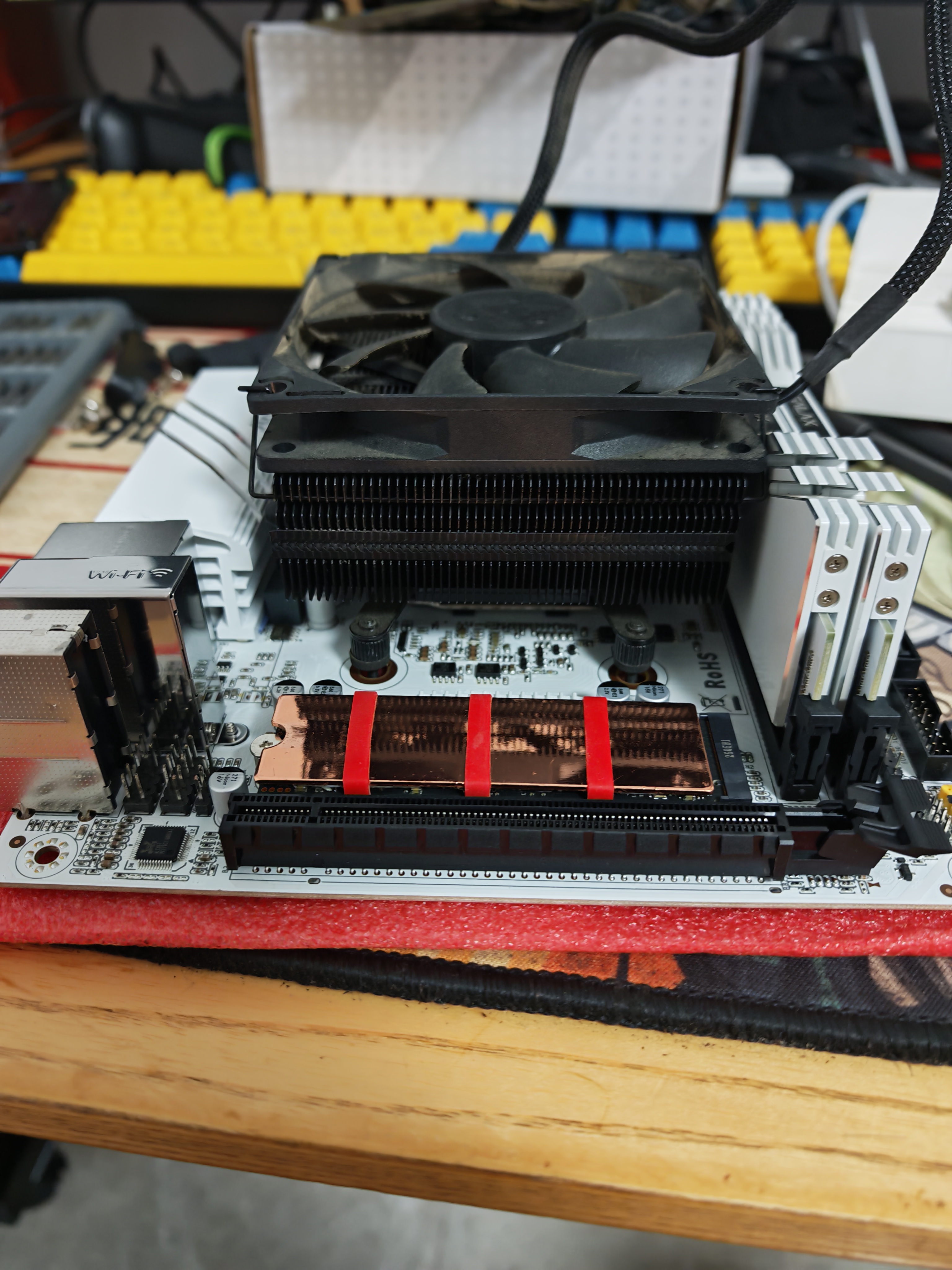 精粤B450I PLUS ARGB 迷你ITX主板DDR4内存 支持AM4锐龙 5500X3D/5600/5700X AMD B450/Socket AM4 实拍图