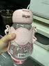 BABLOV儿童夏日水杯吸管杯小学生幼儿园大容量吸管防烫杯套防漏运动水壶 实拍图
