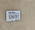闪迪（SanDisk）128GB TF（MicroSD）4K内存卡 行车记录仪 监控摄像头专用 循环录制10,000小时 高耐用存储卡 实拍图