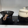 康巴赫【发布会新品】钛香铁锅炒锅无涂层炒菜不粘锅家用电磁炉燃气通用 【365天生锈包换】炒锅+不锈钢铲 32cm 钛+铁熔炼技术丨超强防锈丨一级不粘 实拍图