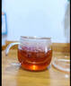 富光花茶杯 男女士茶水分离杯子 双层办公泡茶玻璃杯带把高硼硅水杯 实拍图