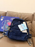 letopo乐同儿童书包小学生345年级减负护脊书包牛顿系列中童棕蓝色 实拍图