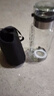 FGHGF大容量玻璃水杯耐高温带杯套茶水分离杯便携网红泡茶杯 玻璃吨吨杯带杯套1000ml1只 实拍图