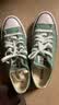 匡威（Converse）All Star夏季男女运动低帮帆布鞋豆沙绿绿色A06567C A06567C 37 实拍图