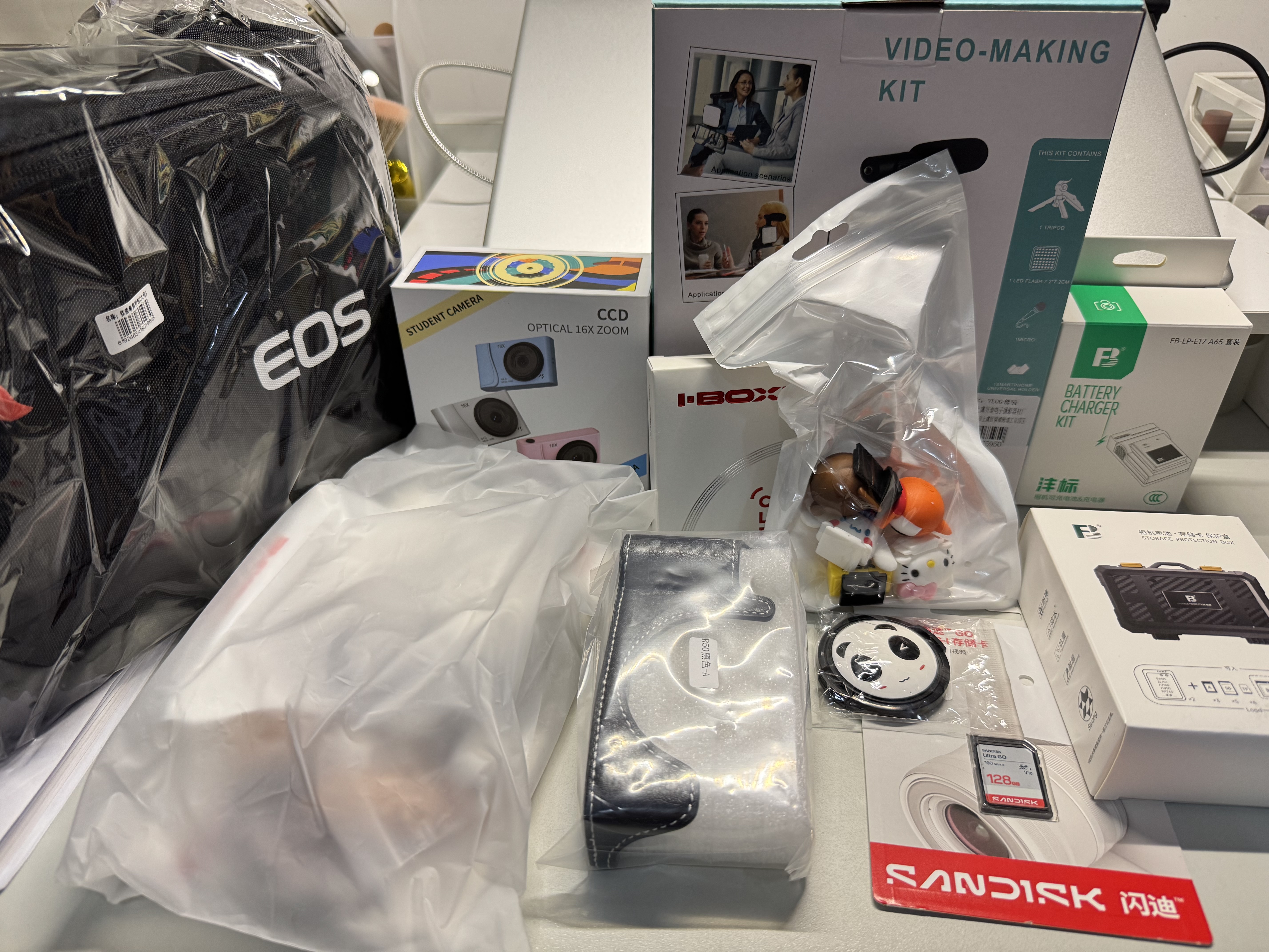 佳能（Canon）EOS R100 迷你微单 小巧轻便微单相机 Vlog拍摄日常记录 4K视频家用直播旅游r100照相机 学生微单 R100+RF-S18-45套机【24期免息】 套餐一【128G内存 实拍图