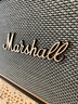 马歇尔（Marshall）STANMORE III第三代家用无线蓝牙5.2音箱重低音电脑音响经典复古居家艺术小型音箱生日礼物赢苹果 黑色 实拍图