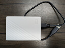 西部数据（WD）移动硬盘2TB USB3.0 My Passport随行版2.5英寸 白 机械硬盘 笔记本电脑外接 大容量加密 家庭存储 实拍图
