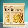 乐天 （LOTTE）非油炸蒜香味烤面包片70g*2袋装休闲酥脆韩国进口零食烤馍片 实拍图