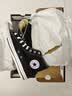 匡威（Converse）All Star夏季经典帆布男女高帮休闲运动鞋黑色101010 101010/黑色 40 实拍图