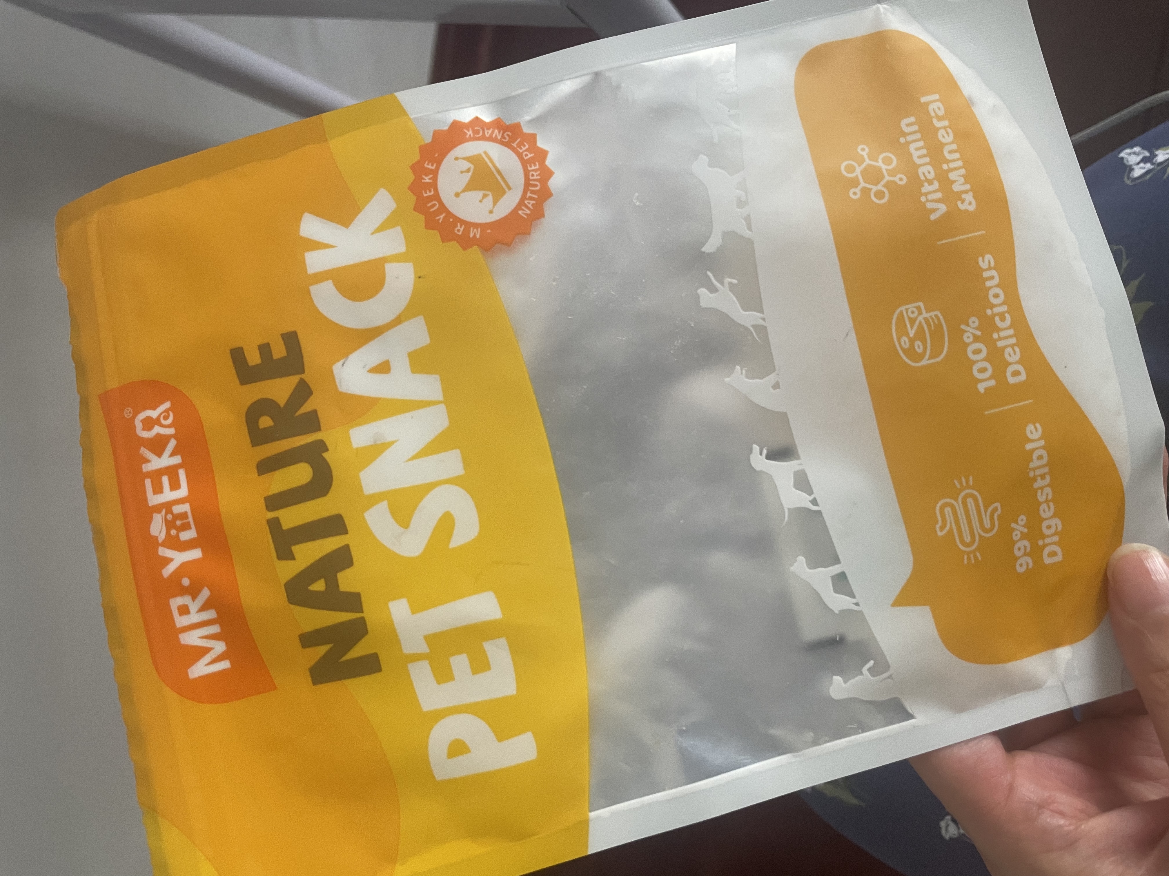 约克先生宠物零食狗狗磨牙棒牛骨头补钙耐咬小中型犬0添加牛肉软骨片100g 实拍图