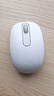 罗技（Logitech）M196 无线蓝牙鼠标 办公鼠标 笔记本商务办公家用 小巧便携 对称手型 珍珠白 实拍图