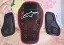AlpinestarsFLEX PRO a星摩托车骑行服骑行裤护肩护胸护肘护膝内置CE2护具 分体护胸2级 L 实拍图
