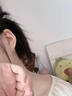 BJYLu型999纯银耳钉女耳饰螺丝拧扣双耳洞一体式耳环养耳洞耳骨钉 【999足银】金色耳钉单只 实拍图