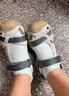 悍途（HUMTTO）夏季沙滩凉鞋洞洞鞋户外徒步溯溪包头运动凉鞋女 米色/墨绿 39  实拍图