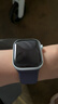 Apple/苹果 Watch S11 智能手表GPS款42毫米银色铝金属表壳雾紫色运动型表带S/M MEUT4CH/B 实拍图