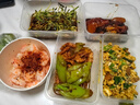 特美居（temeiju）一次性碗食品级450ml*50只 耐高温打包户外野餐圆形纸饭盒 实拍图