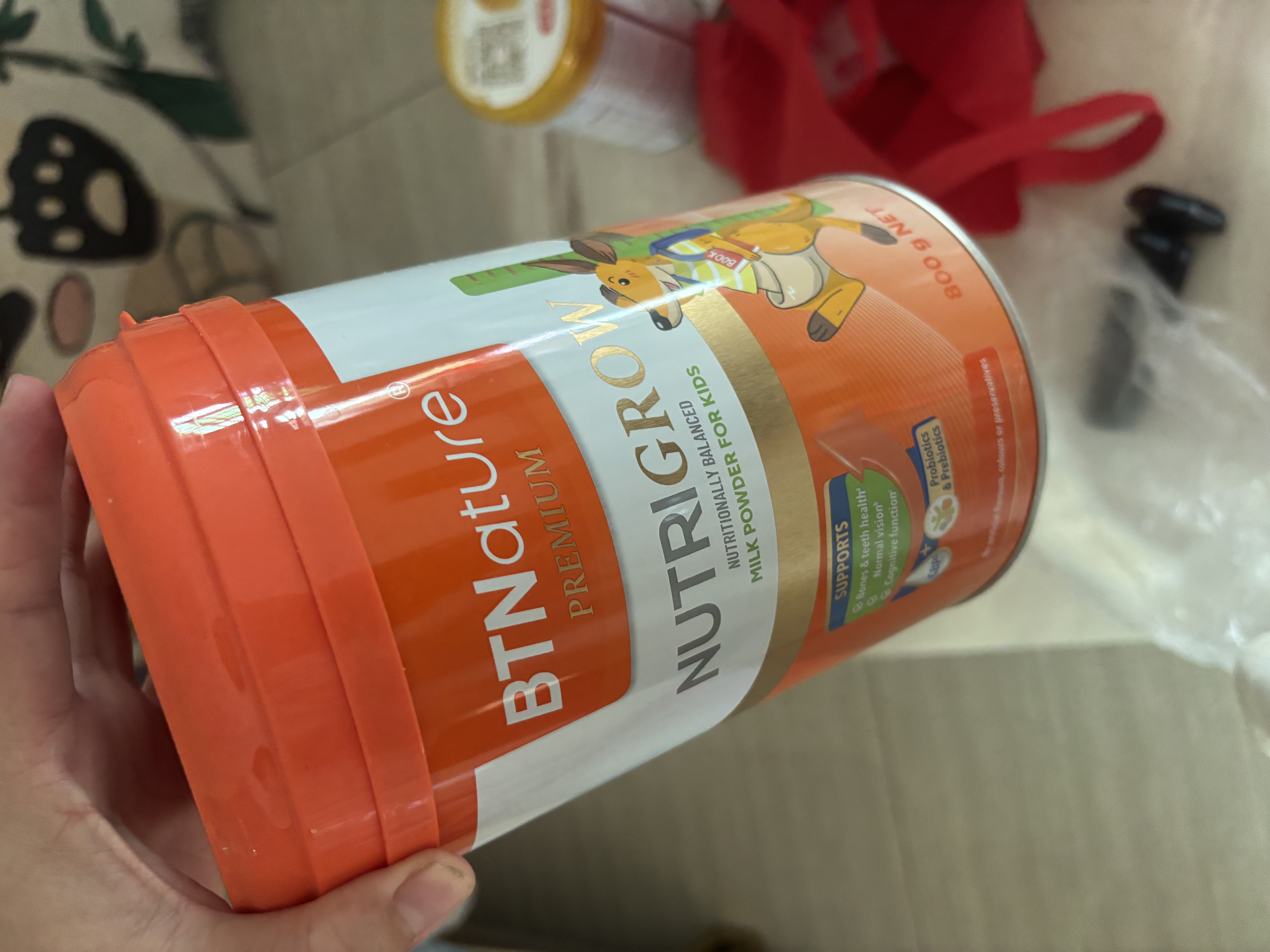 BTNature儿童成长奶粉学生补高钙3-6-15岁以上强免疫力800g*2罐贝特恩学霸 实拍图