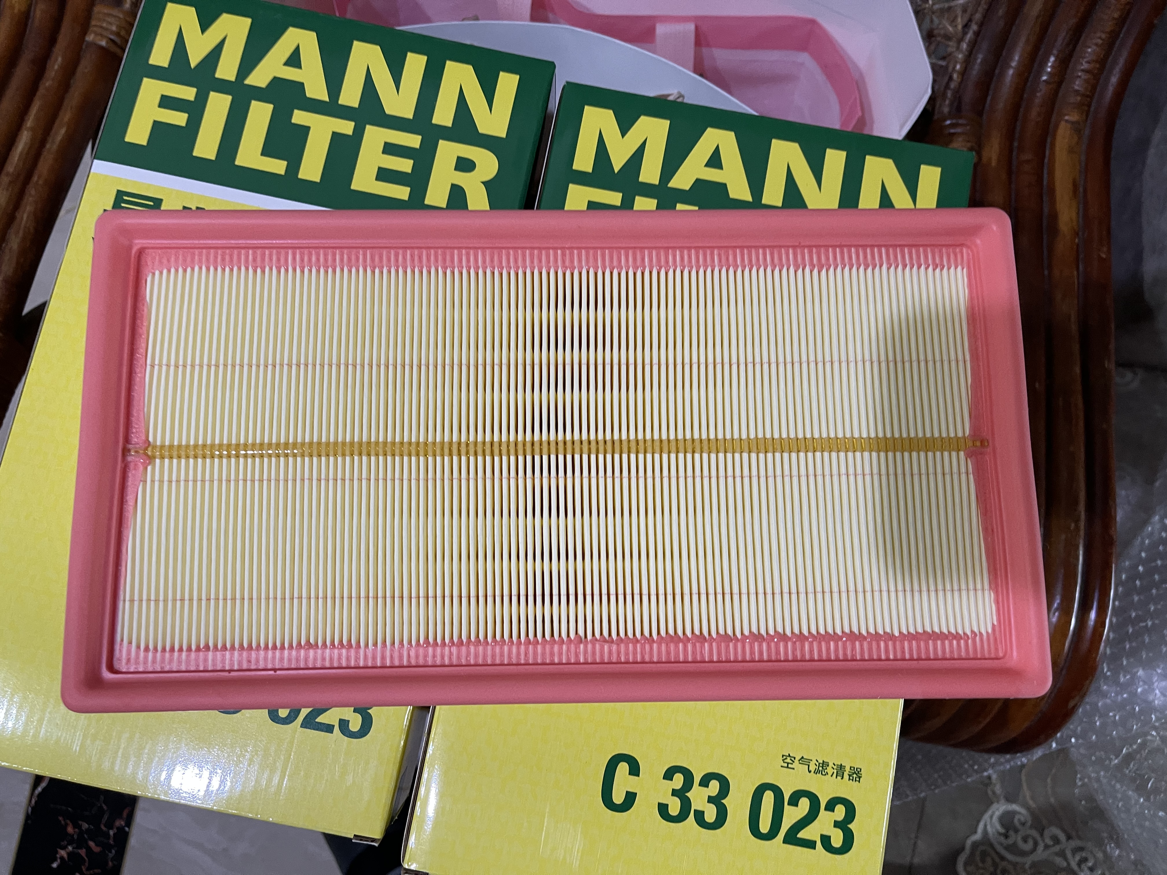 曼牌滤清器（MANNFILTER）C33023空气滤清器空滤空气滤芯格汽车专用保养过滤网适用于 大众途昂X 2.0T 2.5T 实拍图