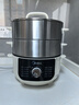 美的（Midea）电蒸锅电煮锅电火锅电炒锅多功能炖蒸煮一体家用电热锅蒸蛋器14.5升大容量多用途锅ZGE2866 实拍图