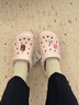 卡骆驰（CROCS）贝雅洞洞鞋男鞋女鞋轻便耐磨一脚蹬拖鞋休闲鞋百搭花园鞋|10126 裸粉-6PI(含智必星) 36 /37(220mm) 实拍图