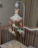 jollybaby新生婴儿床头摇铃悬挂吊挂可旋转音乐挂件0-1岁宝宝玩具 奶牛床铃 实拍图
