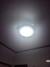 雷士（NVC）LED照明吊扇灯风扇灯客厅餐厅极简黑全光谱1级能效变频42寸60瓦 实拍图
