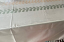 无印良品田园风餐桌布防水免洗长方形家用饭桌台布春柳137*180cm流苏边 实拍图