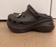 卡骆驰（CROCS）白鹿同款经典云朵洞洞鞋时尚百搭女鞋花园鞋|206750 黑色-001(含智必星) 36 /37(230mm) 实拍图