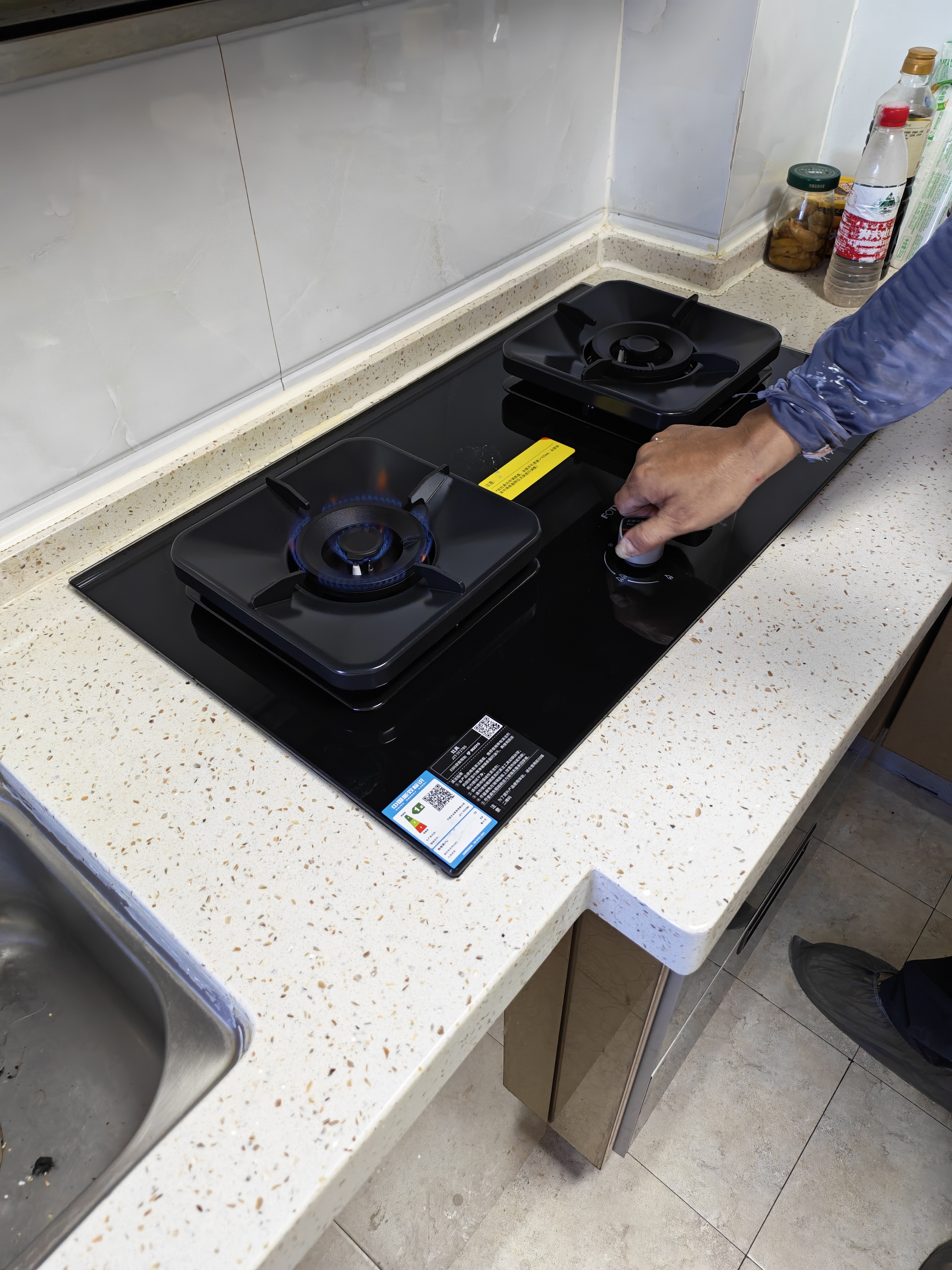 方太燃气灶TF27BS 天然气燃气灶 5.2kW 70%热效率 27B易清洁基础款 实拍图