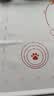 双枪（Suncha）硅胶揉面垫食品级擀面垫 加厚和面烘焙案板防滑80*60 实拍图