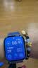 Apple/苹果 Watch S11 智能手表GPS款46毫米银色铝金属表壳雾紫色运动型表带S/M MEVW4CH/B 实拍图