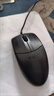 双飞燕（A4TECH）OP-520NP 大手 对称 有线鼠标 办公鼠标电脑鼠标鼠标ps2接口圆头鼠标圆孔接口  PS2圆口 黑色 有线 实拍图