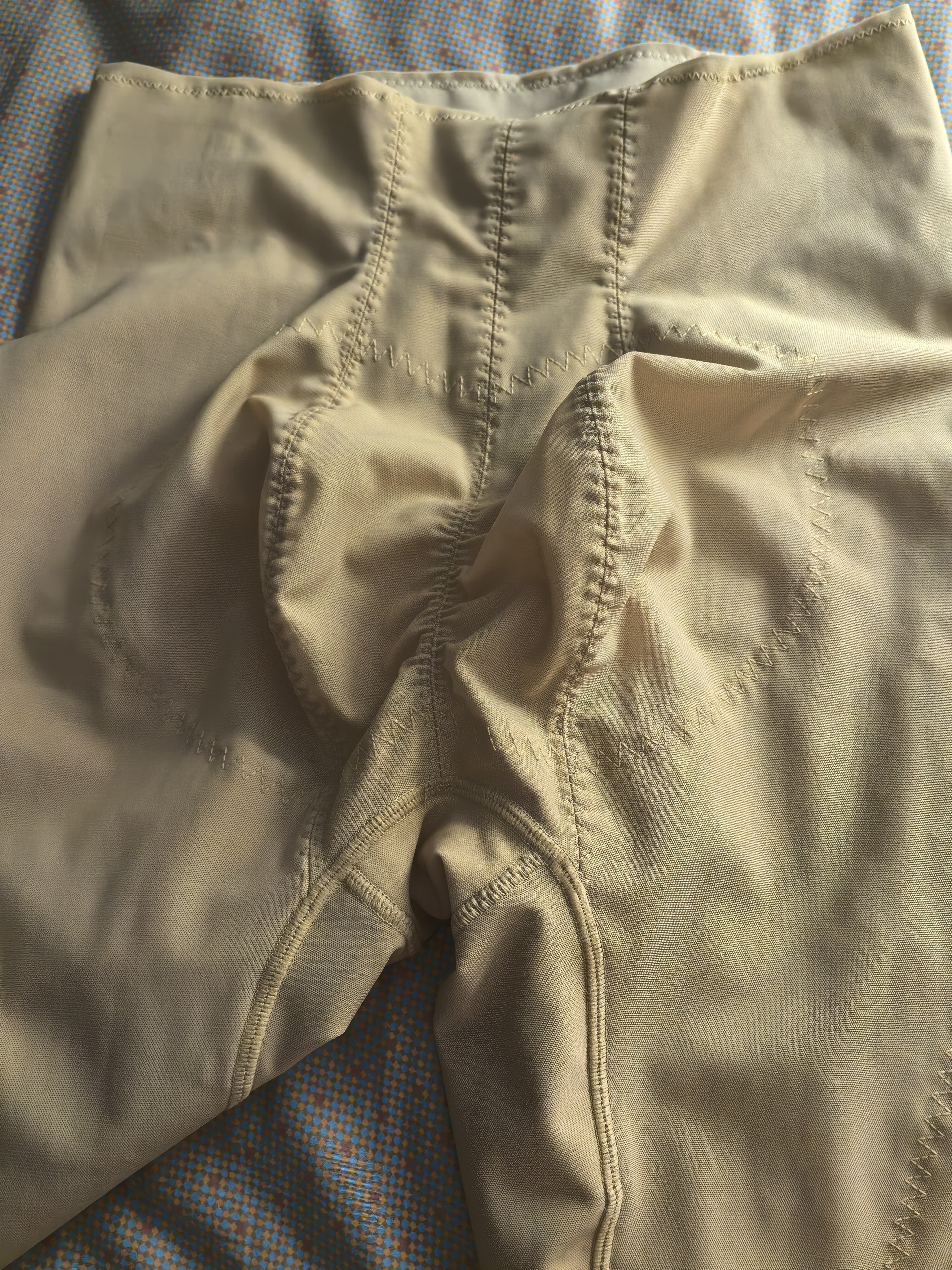 素肌良品3D收腹裤提臀女产后束腰收腹翘臀塑身裤中腰打底裤免穿内裤送女友 实拍图