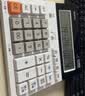 晨光文具热门商品 电脑按键语音款计算器 12位大屏显示计算机 财务金融计算专用 白色 ADG981B4 实拍图