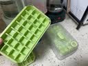 述屋说冰块模具食品级制冰模具按压冰格 家用自制冰箱冻冰块神器84格绿 实拍图
