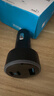 ANKER安克车载充电器67W汽车点烟器快充头转换器三口大功率车充适用华为小米苹果17安卓手机电脑 黑 实拍图