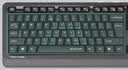 双飞燕（A4TECH）FGS1010Q 104键 无线键鼠套装 无线键盘鼠标套装无线鼠标键盘套装轻音键鼠 人体工学 遂空灰 无线 实拍图