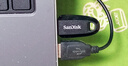 闪迪（SanDisk）64GB USB3.2 U盘 CZ550黑色 读速100MB/s 安全加密 数据恢复 学习办公电脑车载 高速大容量优盘 实拍图