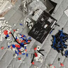 ONEBOT国潮积木男孩拼装模型玩具车小颗粒积木轮式工程装载机生日礼物 实拍图