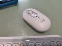 罗技（Logitech）POP ICON KEYS无线蓝牙键盘 AI轻音薄膜电脑办公键盘鼠标套装mac ipad键鼠套装泡泡键盘自定义85键 POP ICON COMBO 白色 实拍图
