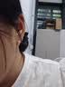 GLTEN银耳钉耳环坠女款2026新款轻奢生日七夕情人节礼物送女朋友老婆 实拍图