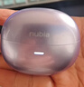 努比亚（nubia）蓝牙耳机耳夹式LiveClip AI智能骨传导概念开放式不入耳运动跑步超长续航适用苹果红魔 紫 实拍图