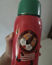 虎牌（TIGER）第三代最新款小狮子儿童保温杯双杯盖MBR-S06G-RR吸管款600ML 实拍图