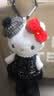 三丽鸥（SANRIO）贵妇皇冠帽黑色连衣裙HelloKitty爱心扣挂件520 实拍图
