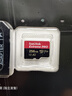 闪迪（SanDisk）256GB TF（MicroSD）内存卡 A2 4K V30 U3 C10 至尊超极速移动存储卡 读速200MB/s 写速140MB/s 实拍图