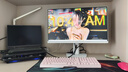 华硕ROG XG27ACMES-W 27英寸显示器2K240Hz电竞显示器超频255Hz HDR400 G-Sync 0.3ms响应 HDMI 2.1 实拍图