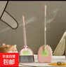 儿童迷你扫帚拖把套装簸箕拖把多功能 组合清洁学生卧室客厅 可爱 扫把拖把组合粉色 实拍图