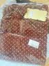 NVV深蓝色礼品袋手提袋 教师节开学中秋节礼物袋牛皮纸袋烟酒茶叶包装袋子 竖版商务伴手礼袋5个装26*12*31cm 实拍图