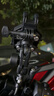 摩多狼（MOTOWOLF）摩托车减震防盗手机支架送外卖摩旅导航架电动车手机支架车把款 实拍图